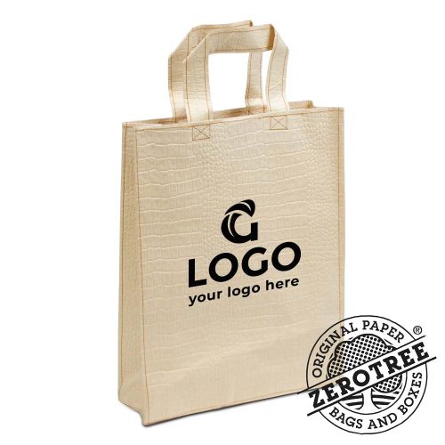 Recycled bag with croco design - Image 5